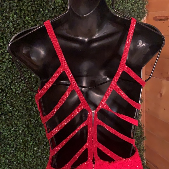 ANDRETTA DONATELLO BEADED SILK Gown - Picture 5 of 9